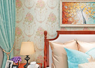 Papier peint étanche à l'humidité démontable de style campagnard pour le fond de la chambre à coucher/TV
