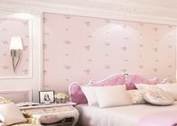 Style contemporain de Romatic de papier peint de la chambre à coucher des beaux et idylliques enfants de Rose